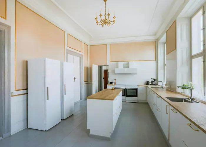 Manor With Soul Between Forest And On Funen *