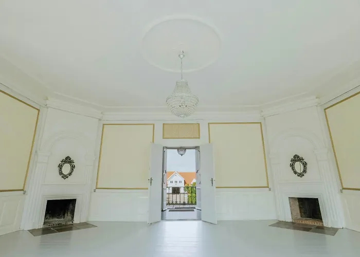 Manor With Soul Between Forest And On Funen *