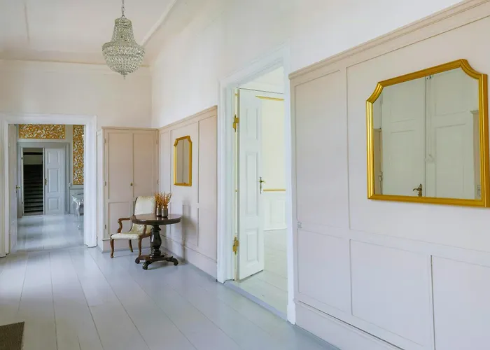 Manor With Soul Between Forest And On Funen Ullerslev