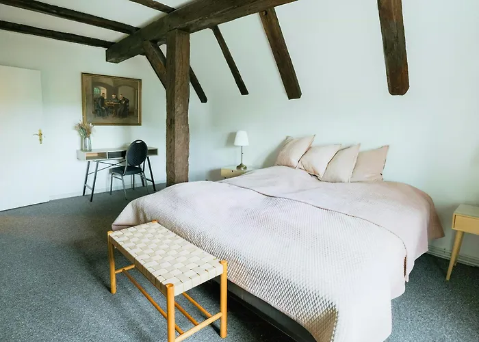 Manor With Soul Between Forest And On Funen Feriehus *