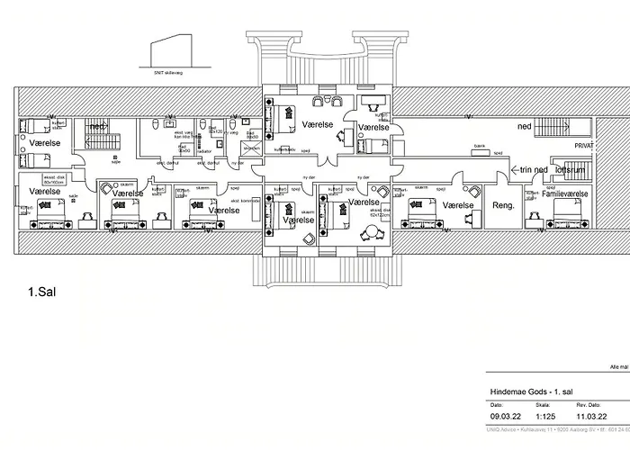 Manor With Soul Between Forest And On Funen